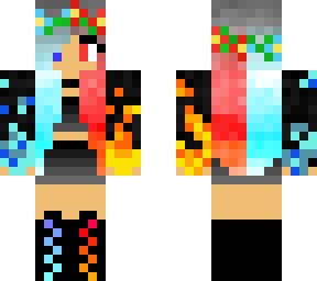 fire and ice girl