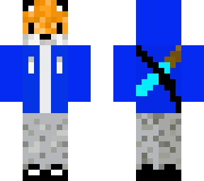 fox with sword