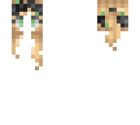 hair base - black flowers
