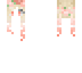 hair base - pink flower