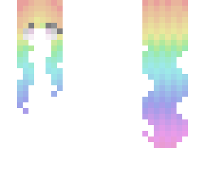 hair base - rainbow
