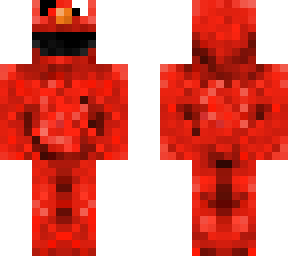 half good elmo half evil elmo