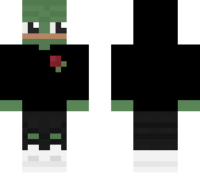 meme frog (black)