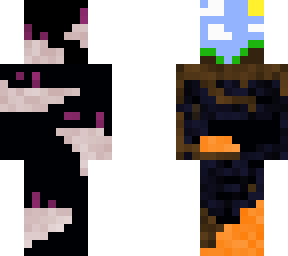 minecraft in a skin