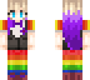 moi wedding rainbow :3