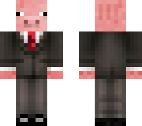 pig in a suit