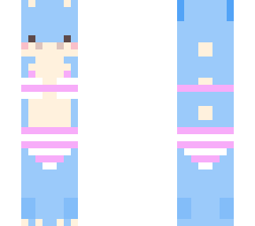 puple bathingsuit