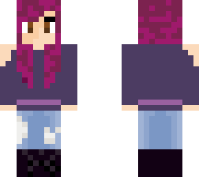 purple girl