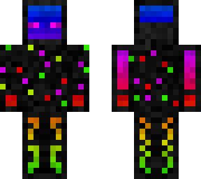 rainbow enderman with hood off