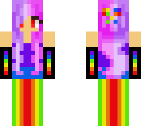 rainbow girl