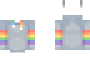 rainbow hoodie base