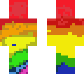 ranbow ender steve
