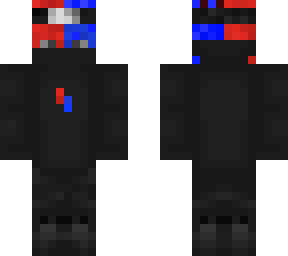 red/blue skin
