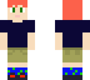 short little red head