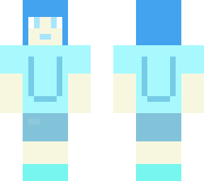 ulle's blue minecraft skin