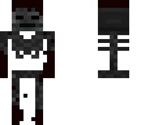 wither skeleton all black