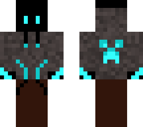 blue and black killer guy