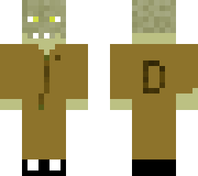 class-d wearing a skull