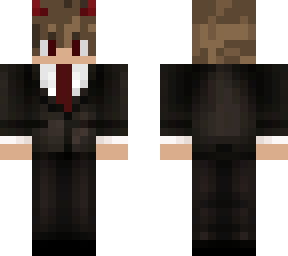 devil boy in suit