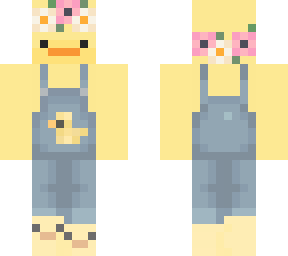 duck in overalls