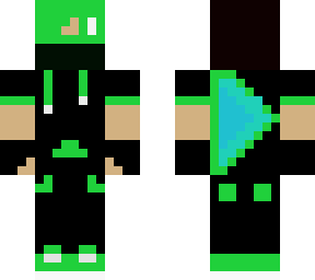 emo boy green