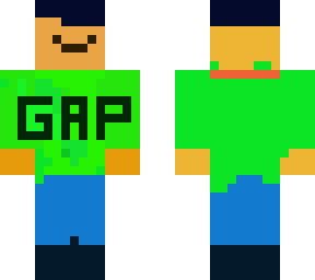 gap man green