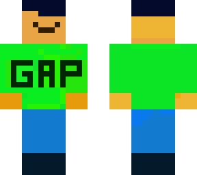 gap man green