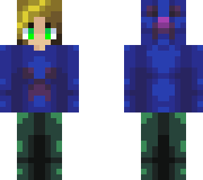 i made an oc out of my hoodie base. (clara)