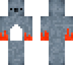 koala with paint fists