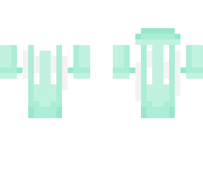 mint striped shirt