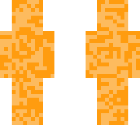 orange skribble skin