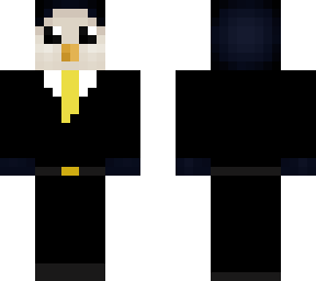 penguin in suite