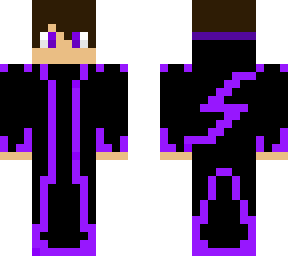 purple gamer boy