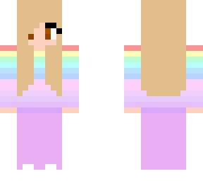 rainbow girl