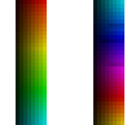 rainbow pallet