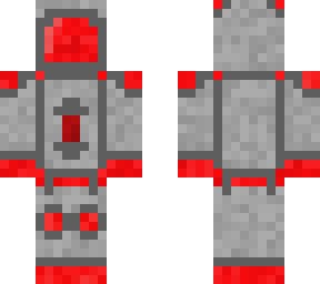 red space suit