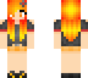 spring lava girl. edit! original by :lavagod229