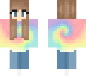 tie-dye girl