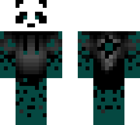turquoise panda gamer