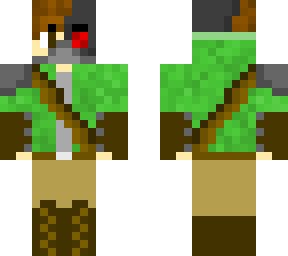 adventure w/ unzipped creeper hoodie