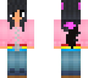 alina lycan (in her pink hoodie as a werewolf)