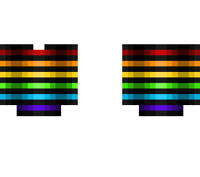 base - black & neon rainbow stripe shirt