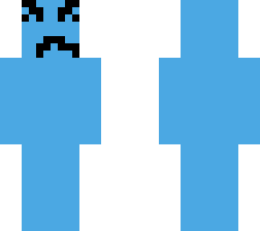 blue angry durp