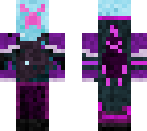 blue creeper in hoodie pajamas with shoulder and arm armour