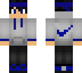 blue nike boy