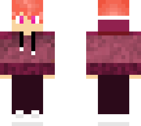 boy with peach hair