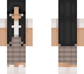 brown plaid pants