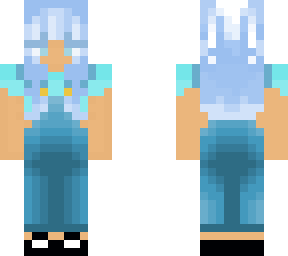 cute winter girl overalls