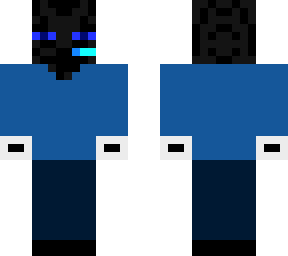 enderman skin blau (mein skin)