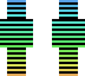 Inverted Rainbow | Minecraft Skin